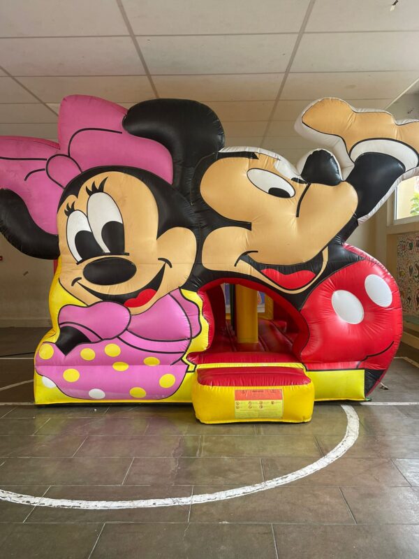 Château gonflable Mini et Mickey