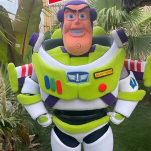 Mascotte Buzz l'éclair