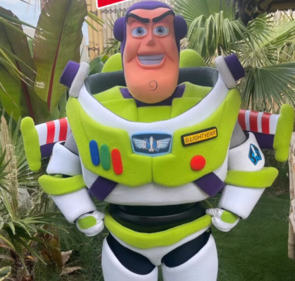 Mascotte Buzz l'éclair