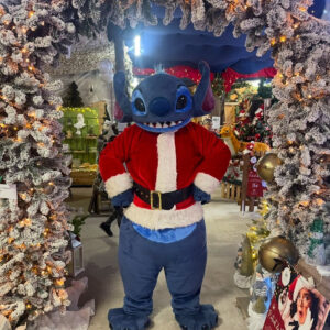 Mascotte Stitch noël